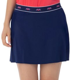 Belyn Key Belyn Key Varsity Skort Ink/Papya/Chalk
