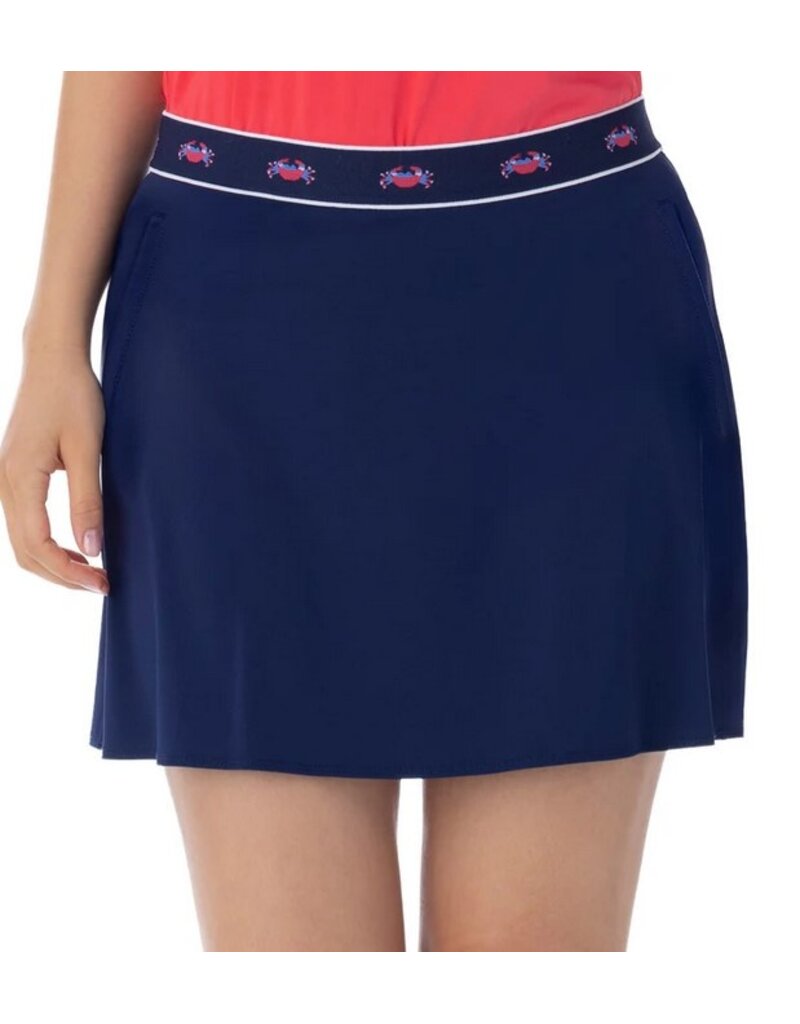 Belyn Key Belyn Key Varsity Skort Ink/Papya/Chalk