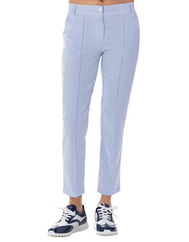 Belyn Key Belyn Key Hamptons Crop Pant Seersucker Stripe