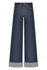 Liverpool Los Angeles Liverpool Morgan Cuffed Wide Leg 30" inseam