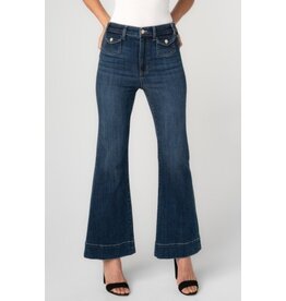 Liverpool Los Angeles Liverpool Hannah Flare with Mini Patch Pockets