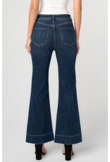 Liverpool Los Angeles Liverpool Hannah Flare with Mini Patch Pockets