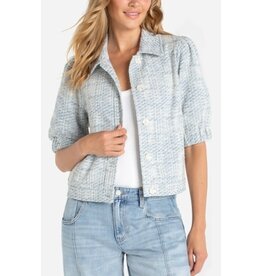 Liverpool Los Angeles Liverpool Short Puff Sleeve Jacket