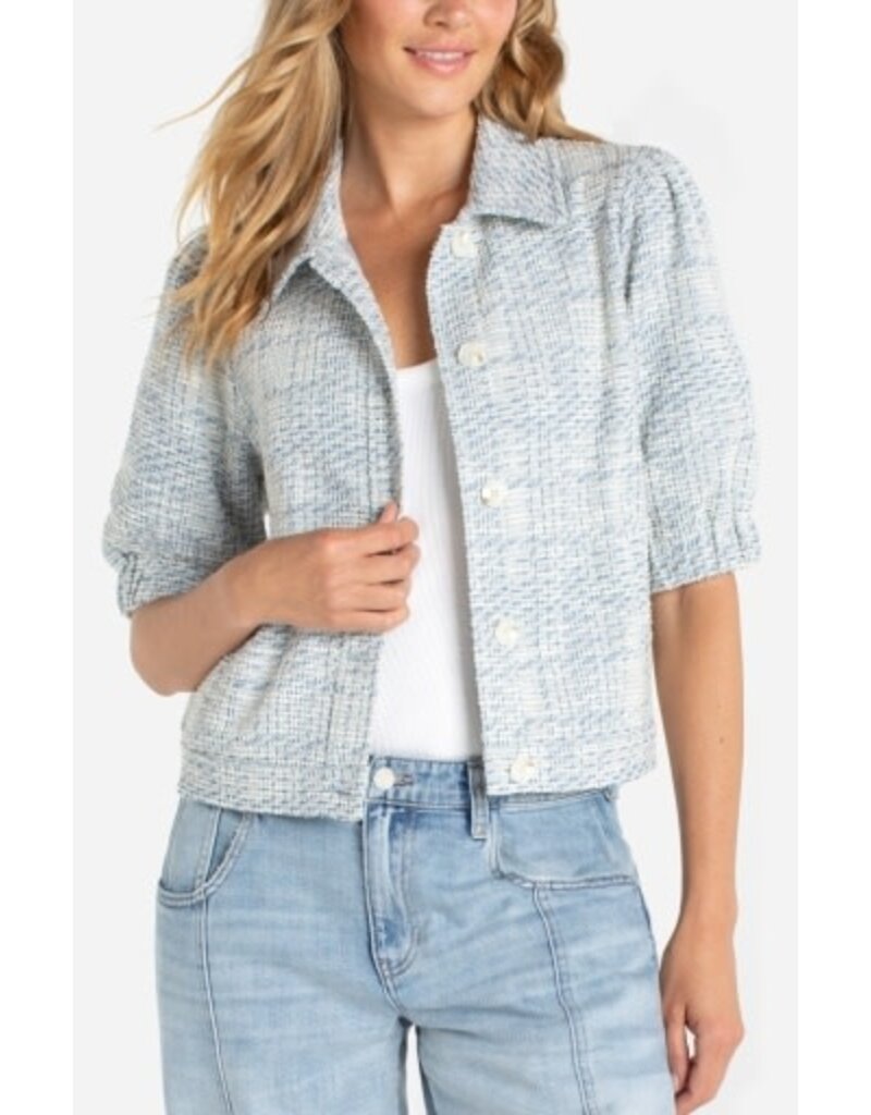 Liverpool Los Angeles Liverpool Short Puff Sleeve Jacket