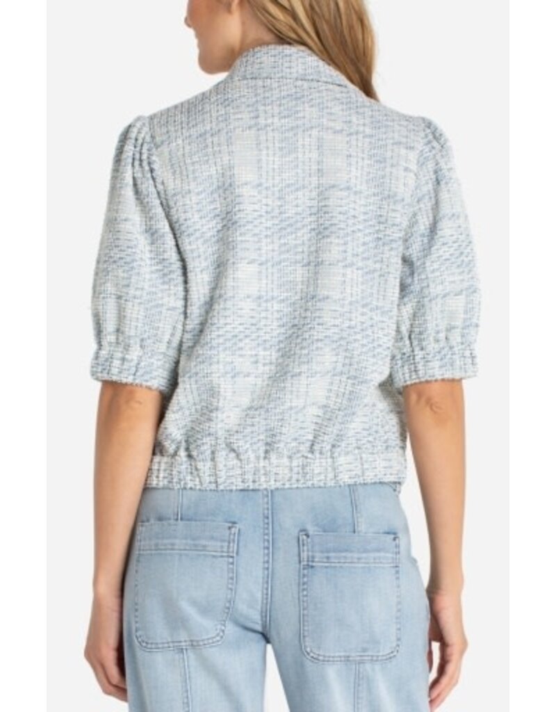 Liverpool Los Angeles Liverpool Short Puff Sleeve Jacket