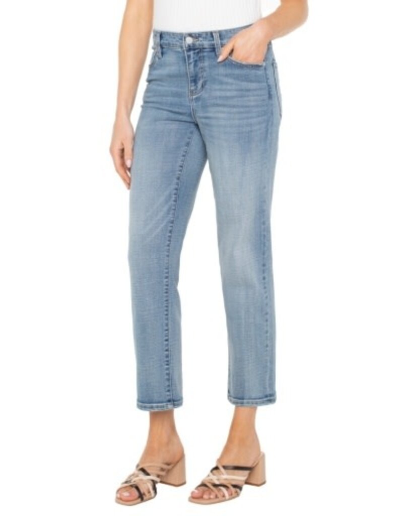 Liverpool Los Angeles Liverpool Kennedy Crop Straight 27" Inseam Camino Real