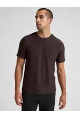 Beyond Yoga Beyond Yoga Always Beyond Short Sleeve Crew Dark Chocolate Heather