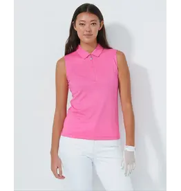 Daily Sports Peoria Sleeveless Polo Radiant Pink