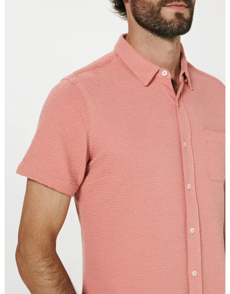 7 Diamonds 7Diamonds Bennet 4-Way Stretch Shirt Poppy