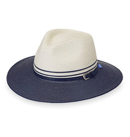 Wallaroo Hat Company Wallaroo Kristy Ivory Navy