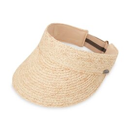 Wallaroo Hat Company Wallaroo Capri Visor Natural