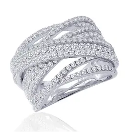 Lafonn Lafonn Pave Glam Band Sz 6