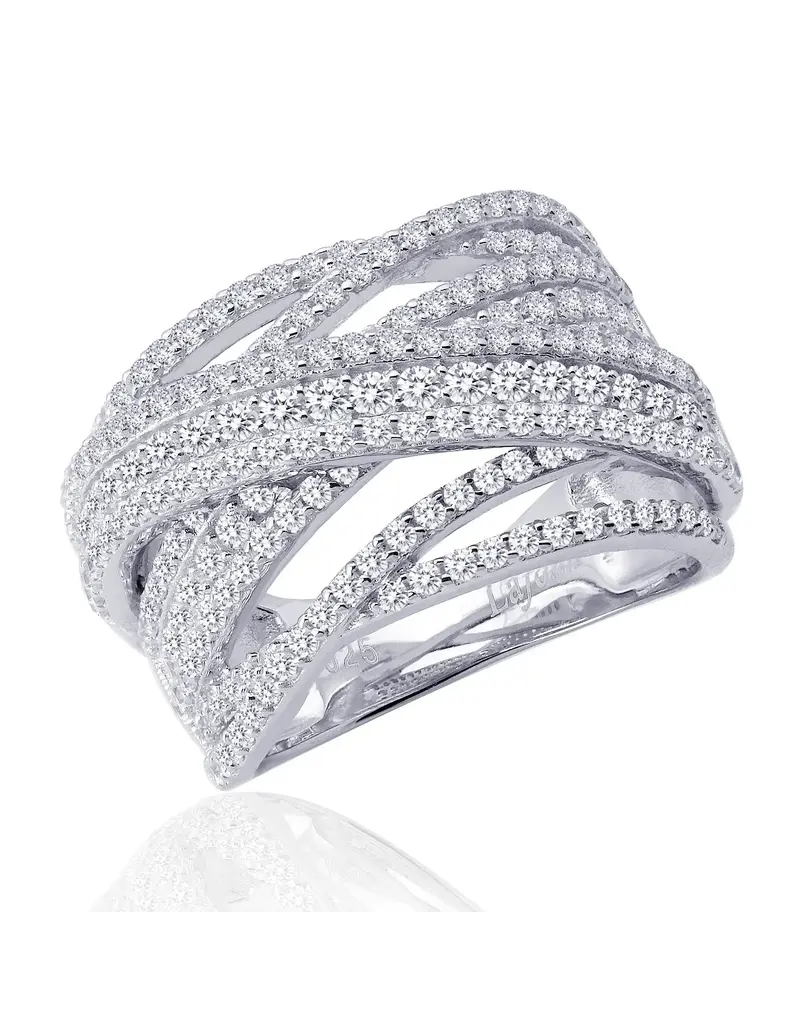 Lafonn Lafonn Pave Glam Band Sz 6