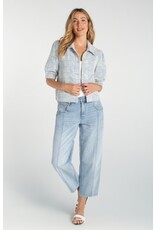 Liverpool Los Angeles Liverpool Short Puff Sleeve Jacket