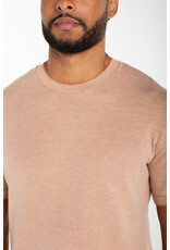 Liverpool Los Angeles Liverpool Crew Neck Short Sleeve Sweater Tee Clay