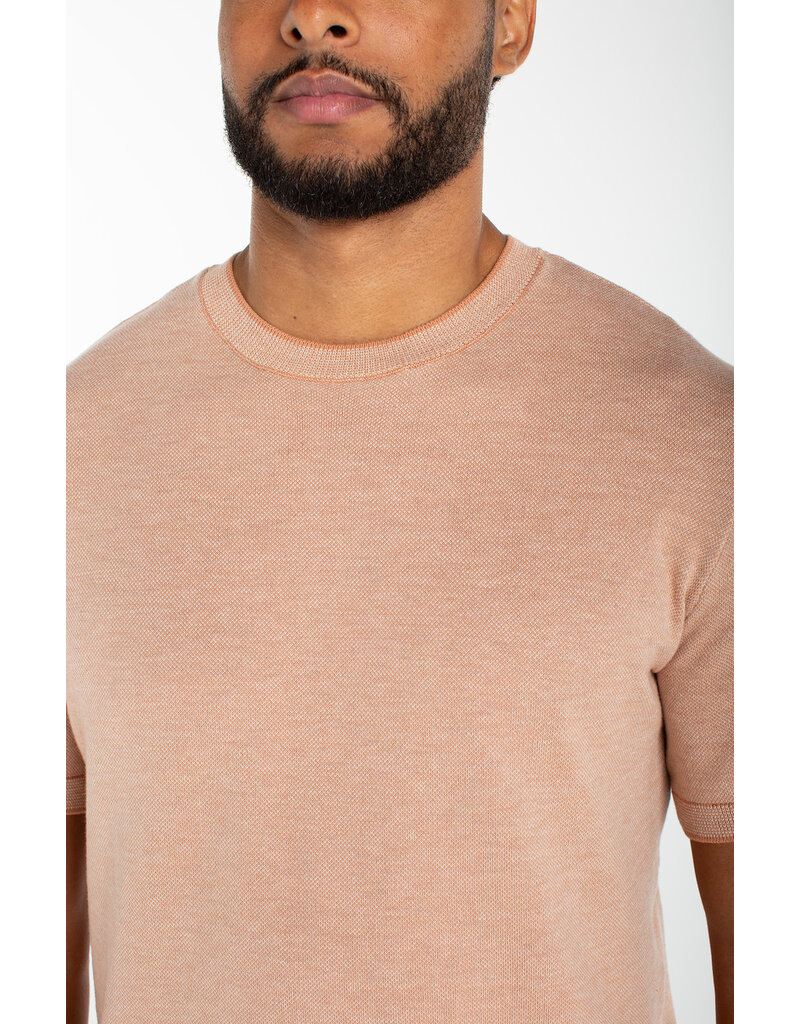 Liverpool Los Angeles Liverpool Crew Neck Short Sleeve Sweater Tee Clay