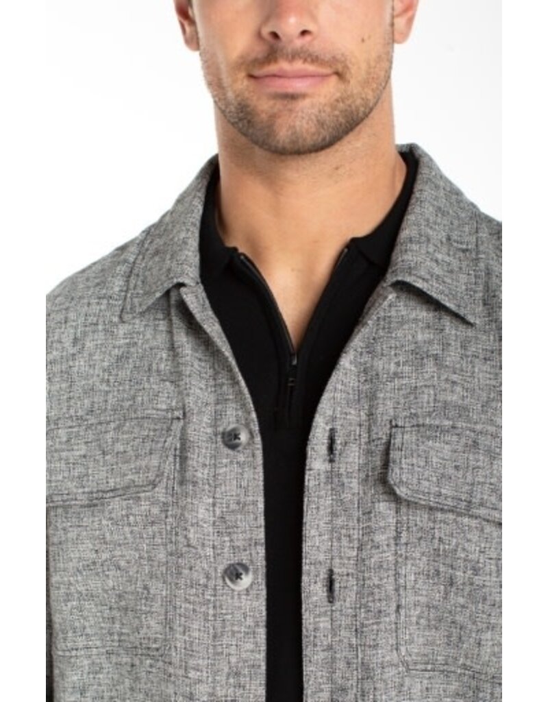 Liverpool Los Angeles Liverpool Men's Flap Pocket Overshirt Black Multi