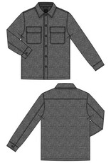 Liverpool Los Angeles Liverpool Men's Flap Pocket Overshirt Black Multi