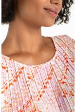 Liverpool Los Angeles Liverpool Sleeveless Crew Neck with Asym Hem Knit Top