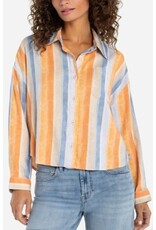 Liverpool Los Angeles Liverpool Long Sleeve Relaxed Button Down Shirt