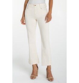 Liverpool Los Angeles Liverpool Gia Glider Crop Flare w/ wide hem 27in inseam