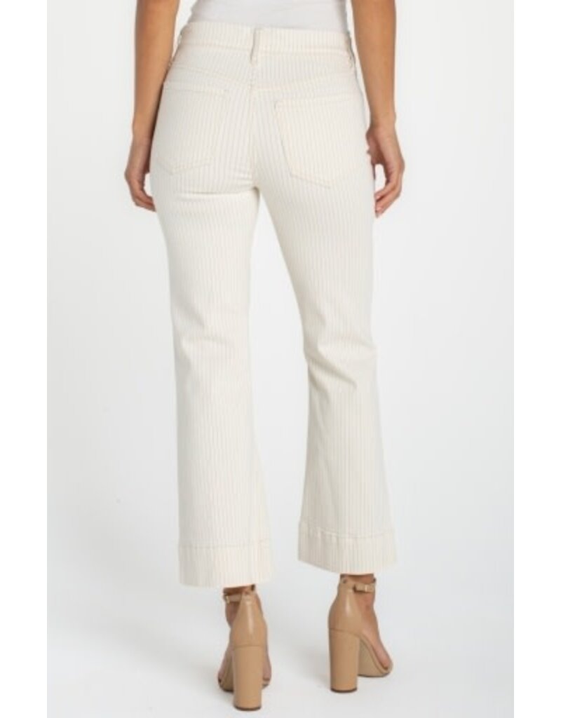 Liverpool Los Angeles Liverpool Gia Glider Crop Flare w/ wide hem 27in inseam