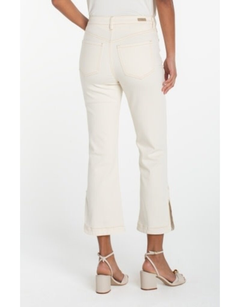 Liverpool Los Angeles Liverpool High Rise Hannah Crop Flare w/ Tulip Hem 25 1/2" inseam