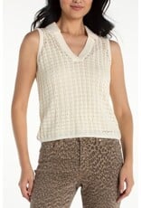 Liverpool Los Angeles Liverpool Sleeveless Johnny Collar Sweater