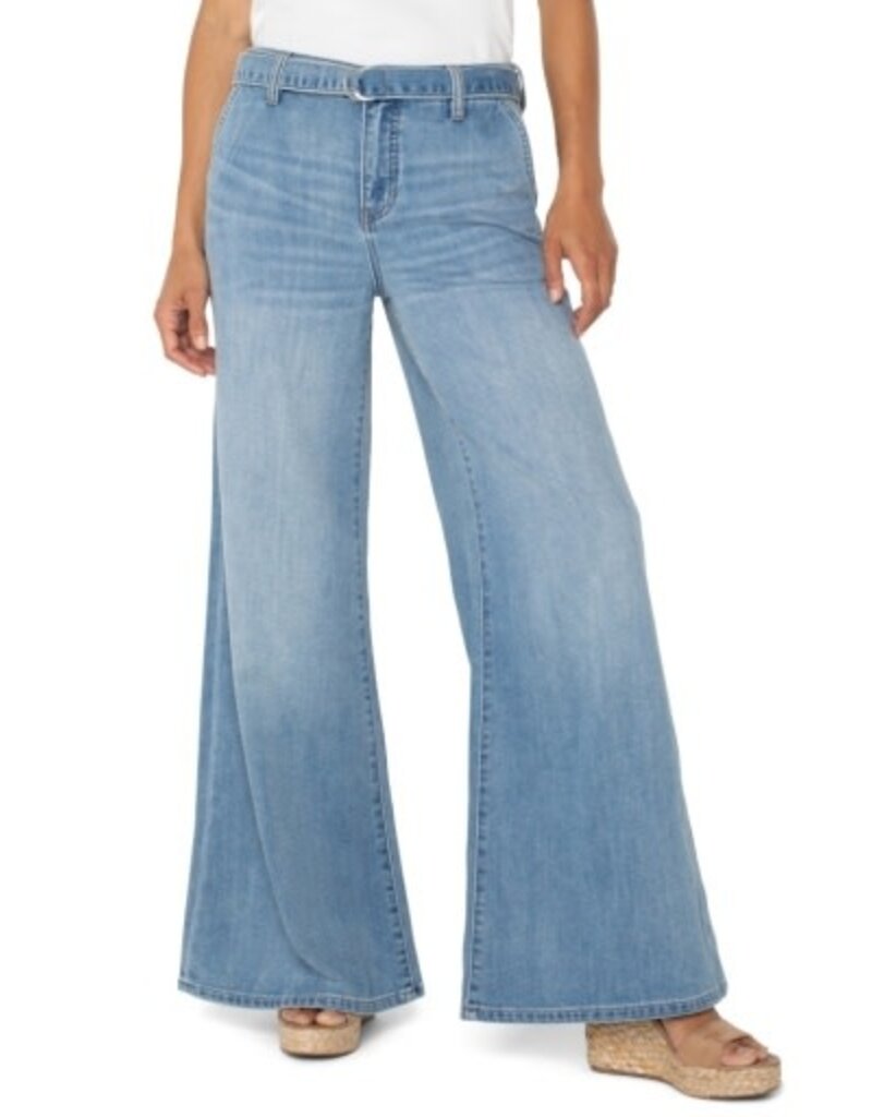 Liverpool Los Angeles Liverpool High Rise Super Stride with belt