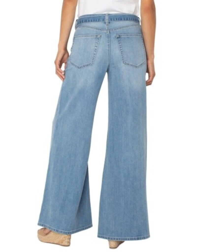 Liverpool Los Angeles Liverpool High Rise Super Stride with belt