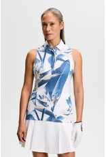 J.LINDEBERG - US J Lindeberg Dena Print Sleeveless Polo
