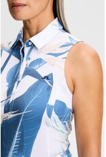 J.LINDEBERG - US J Lindeberg Dena Print Sleeveless Polo