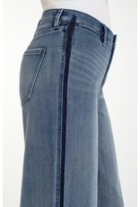 Liverpool Los Angeles Liverpool Super Stride Wide Leg with Shadow Cuff 30" inseam