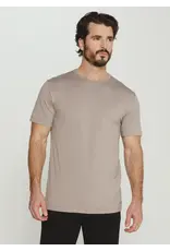 7 Diamonds 7Diamonds Modal Crew Neck Short Sleeve Tee Smokey Taupe