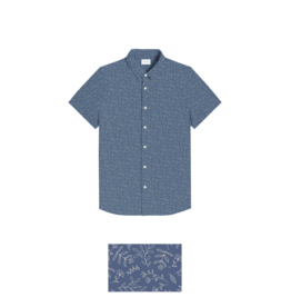 7 Diamonds 7Diamonds Eden Short Sleeve Shirt Island Blue