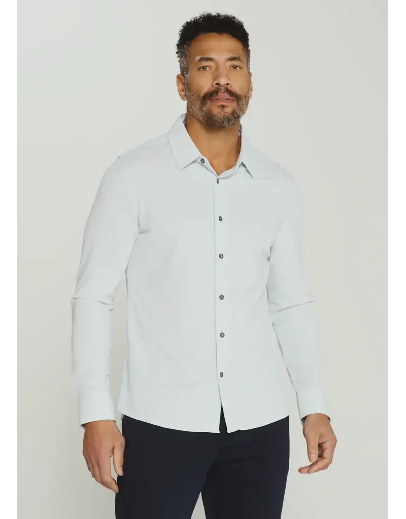 7 Diamonds 7Diamonds Aldridge Long Sleeve Shirt Ice Blue