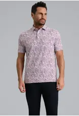 IBKul IBKul Hazy Short Sleeve Polo Rose Black