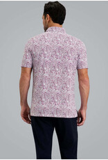IBKul IBKul Hazy Short Sleeve Polo Rose Black