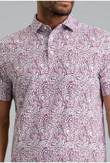 IBKul IBKul Hazy Short Sleeve Polo Rose Black