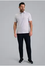 IBKul IBKul Throwing Darts Short Sleeve Polo Platinum Rose Black