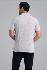 IBKul IBKul Throwing Darts Short Sleeve Polo Platinum Rose Black