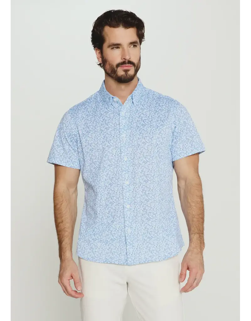 7 Diamonds 7Diamonds Costra Short Sleeve Shirt Light Blue