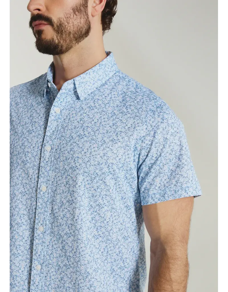 7 Diamonds 7Diamonds Costra Short Sleeve Shirt Light Blue