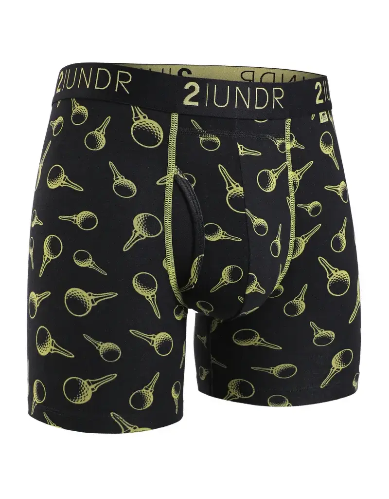 2UNDR 2UNDR Swing Shift Boxer Brief Gold Tees