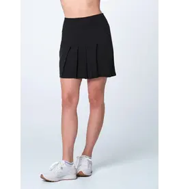 Lucky In Love Lucky in Love Tempo Pleat Skort 17.5" Black