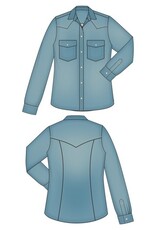 Liverpool Los Angeles Liverpool Western Slim Shirt