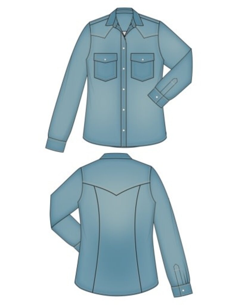 Liverpool Los Angeles Liverpool Western Slim Shirt