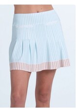 Lucky In Love Lucky in Love Riviera Stripe Pocket  Skort Wave 16in