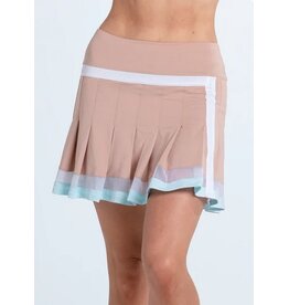 Lucky In Love Lucky in Love Fairway Pleat Skort Camel