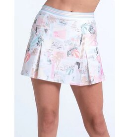 Lucky In Love Lucky In Love Riviera Club Pickleball Skirt 14.5in Wave